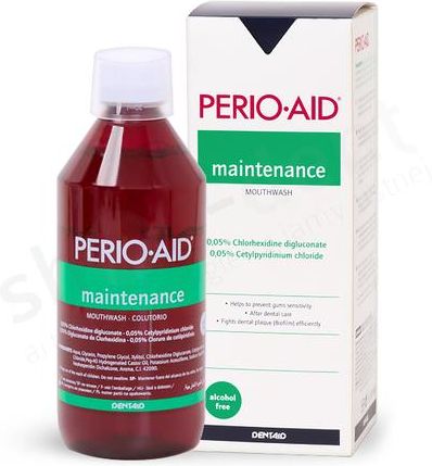 Vitis Perio Aid Maintenance 0,05% Antyseptyczny Płyn Z Chlorheksydyną 500Ml