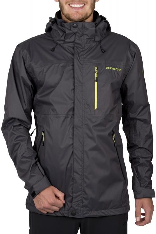 Axant Pro Outdoor Kurtka Mężczyźni Climatex 3000 czarny XXL kurtki meskie przeciw wietrzne
