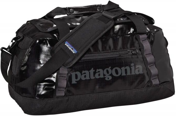 バッグ patagonia BLACK HOLE DUFFEL 45L Patagonia Black Hole Torba podróżna 45 czarny Torby Duffel
