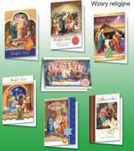 Zdjęcie Karnet B6 Boże Nar. Naklejany elem.rel.(10szt) MIX - Swarzędz