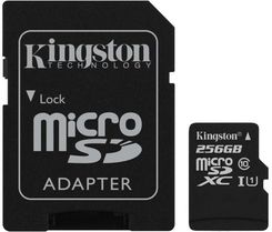 Zdjęcie Kingston microSDXC 256GB Class 10 (SDC10G2256GB) - Kielce