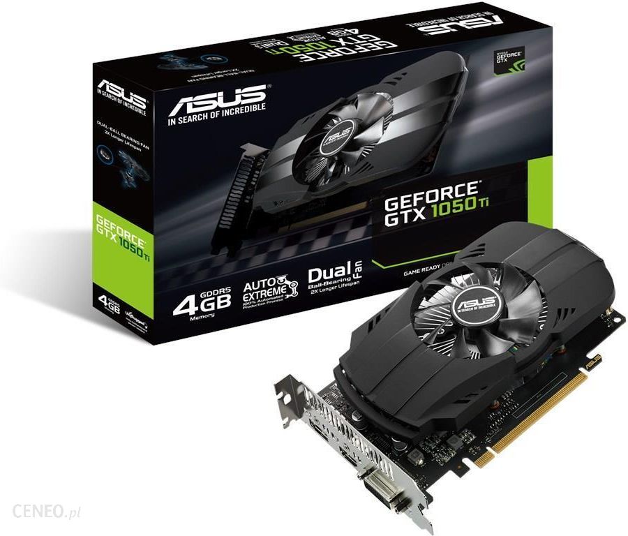 Asus GeForce GTX 1050 Ti Phoenix 4GB (90YV0A70-M0NA00)