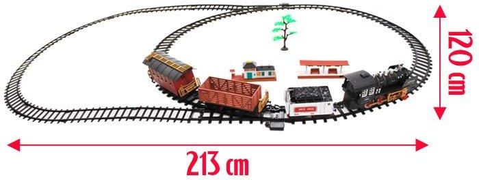 JKM Duża Elektryczny kolejka POCIĄG NA PILOTA RC0346 - zdjęcie 7 JKM Duża Elektryczny kolejka POCIĄG NA PILOTA RC0346