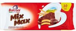 Zdjęcie Balconi Mix Max Ciastko Z Polewą Kakaową Niskokaloryczną I Nadzieniem Czekoladowym 350G 10Szt. - Sułkowice