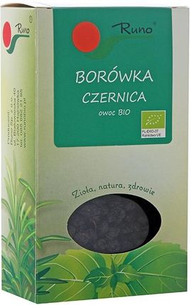 Runo Borówka Czernica Owoc Bio 50G