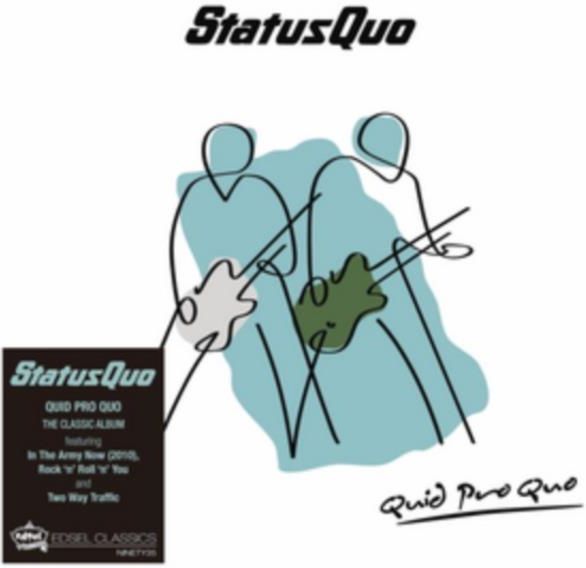 Quid pro quo перевод. Status Quo quid Pro Quo 2011. Status Quo CD. Status Quo Постер. Status Quo Backbone.