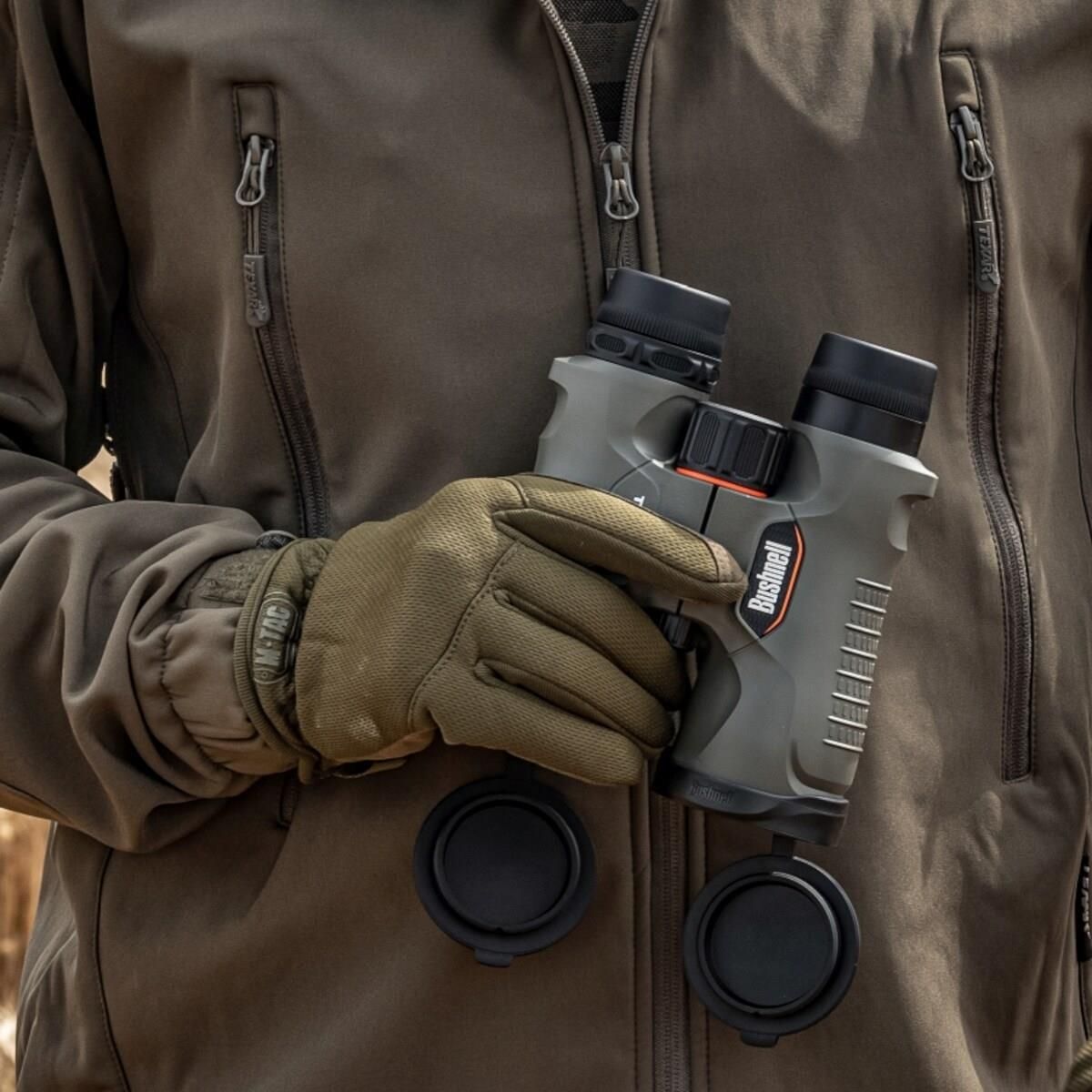 Bushnell Trophy Xtreme Fernglas 10x50 – Grün, Mit Dachkant-Prisma & Bak-4 Glas, Nahfokus 3 M