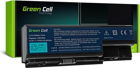 Green Cell Bateria do Acer Aspire 5930 7535 AS07B31 AS07B41 14.8V 8 cell (402035697)