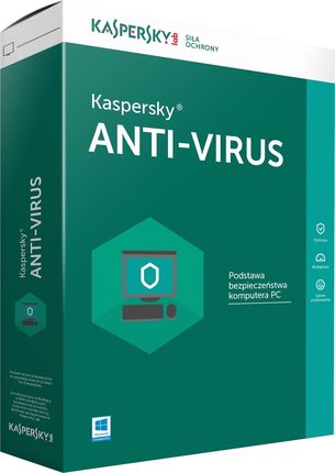 Kaspersky Anti-Virus 2U 2Lata Kontynuacja ESD (KL1171PCBDR)