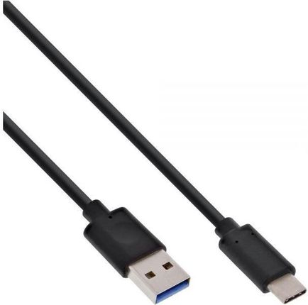InLine USB A - USB C (M/M) 1.5m Czarny (35714) 