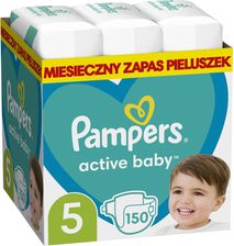 Zdjęcie Pampers Active Baby rozmiar 5, 150 szt. 11kg-16kg - Sokołów Podlaski
