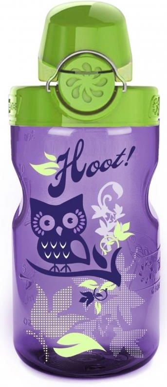 Nalgene OTF Kids bottle, purple hoot, 350 ml (12oz.)