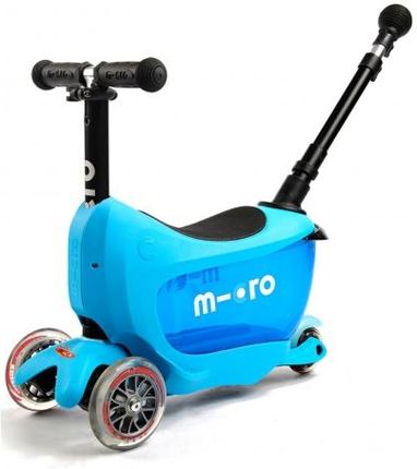 Micro Jeździk I Hulajnoga Mini2Go Deluxe Plus Niebiesky (mmd034)