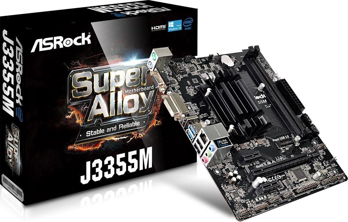 Материнская плата asrock j3355m обзор