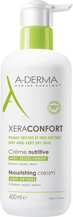 A-DERMA XERA-MEGA CONFORT Odżywczy krem przeciw wysuszaniu skóry twarzy i ciała 400g