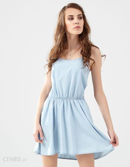 Letnia sukienka white boho - Cropp - Niebieski - damska - Ceny i opinie -  