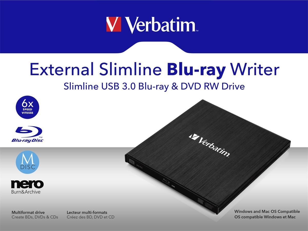 Verbatim Blu-Ray X6 USB 3.0 (43890)