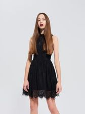 Koronkowa sukienka classy&fabulous - Sinsay - Czarny - damska - Ceny i  opinie 