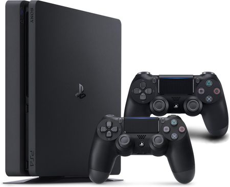 Sony PlayStation 4 Slim 1TB Czarny + 2 pady - Ceny i opinie 