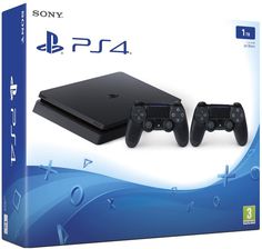 Zdjęcie Sony PlayStation 4 Slim 1TB Czarny + 2 pady - Płoty
