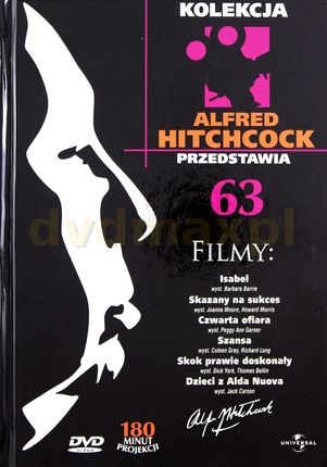 Alfred Hitchcock Przedstawia 63: Isabel / Skazany na sukces / Czwarta ofiara / Szansa / Skok prawie doskonały / Dzieci z Alda Nuova (booklet) [DVD]