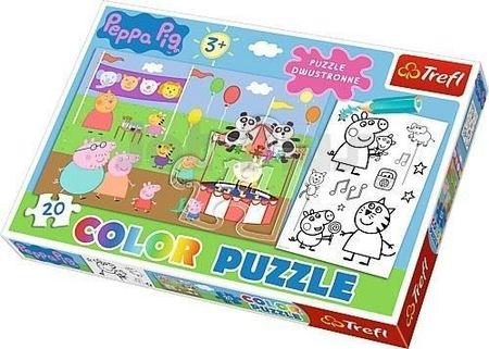 Trefl Puzzle 20el. Color Świnka Peppa 36511