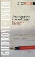 Zdjęcie Jerzy Giedroyc - Leopold Unger. Korespondencja - Warta