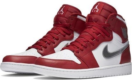 Buty Air Jordan 1 Retro High Gym Red/Metallic/Silver - White