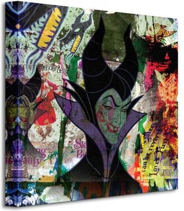 Maleficent (Graffiti) - Obraz na płótnie