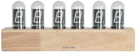 Karlsson Zegar Cathode KA4204 drewno dębowe