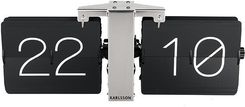 Karlsson Zegar biurkowy Flip Clock No Case KA5601BK czarny