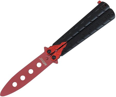 Master Cutlery Nóż składany treningowy (motylek) Dragon Red (MT-872RD)