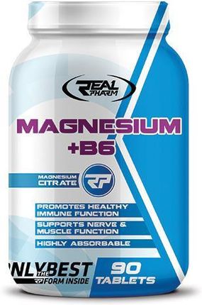 Real Pharm Magnesium + B6 90 tabl.