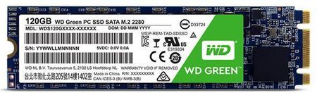 WD SSD Green 120GB M.2 (WDS120G1G0B)
