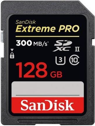Carte mémoire SDXC Professional 128GB UHS-II V90, U3 280MB/s