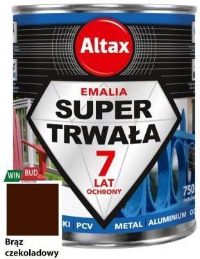 Altax Emalia Super Trwała 0,75L Brąz czekoladowy