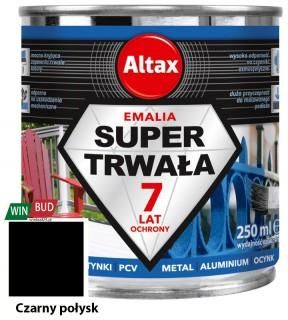 Altax Emalia Super Trwała 0,25L Czarny połysk