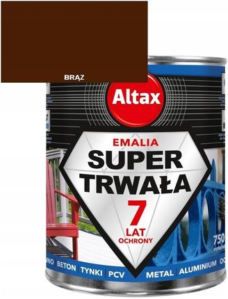 Altax Emalia Super Trwała 0,75L Brąz - zdjęcie 4