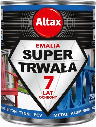 Altax Emalia Super Trwała 0,75L Biały połysk
