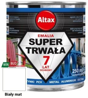 Altax Emalia Super Trwała 0,25L Biały mat