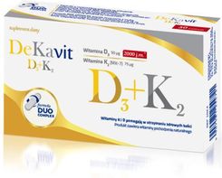 DeKavit D3+K2 30 kaps. - zdjęcie 1