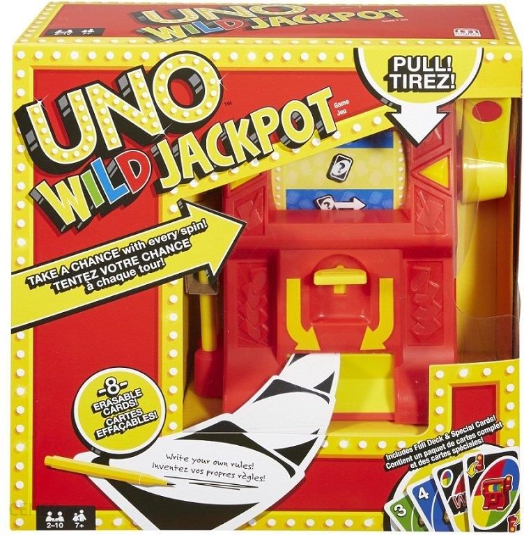 Mattel W2085 Karty UNO, Wild Version
