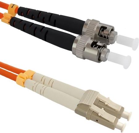 Qoltec Optic Patchcord LC/UPC - ST/UPC MM 50/125 OM2 3m (54073)