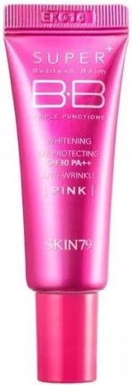 Skin79 Super Plus Beblesh Balm Triple Functions Krem Bb Dla Cery Przebarwionej Tłustej Hot Pink 7g