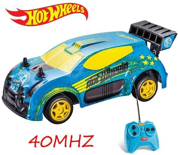 Mondo Motors- Hot Wheels Pursuit 28cm Voiture de Police radiocomman