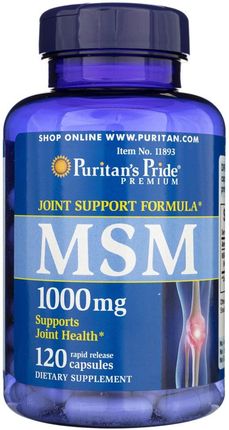 Puritans Pride MSM 1000 mg 120 kaps. 
