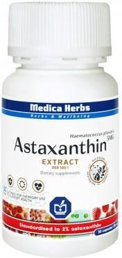 Medicaherbs Astaxanthin 5mg 30 kaps. Astaksantyna