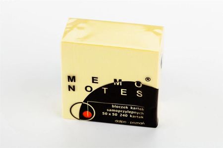 Dalp Notes Kostka Mini Samoprzylepna Żółta 50X50 (240 Kartek)