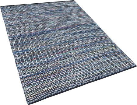 Beliani Bawełniany dywan styl boho 160 x 230 cm ręcznie tkany kolorowy Alanya