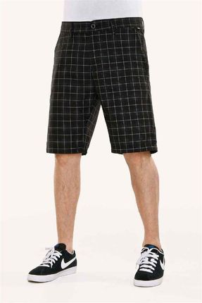 szorty REELL - Chino Short Chequered Black (BLK) rozmiar: 30